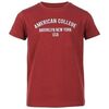 T-shirt enfant American College TEE-SHIRT BRODERIE - BURGUNDY - 12 ans