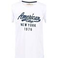Tee-shirts enfants sur Grenoble : T-shirt enfant American College TEE-SHIRT JUNIOR - WHITE - 10 ans