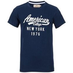 T-shirt enfant American College TEE-SHIRT JUNIOR - Marine - 10 ans