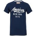Tee-shirts enfants sur Grenoble : T-shirt enfant American College TEE-SHIRT JUNIOR - Marine - 10 ans