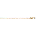 Cha&icirc;ne en plaqu&eacute; or maille for&ccedil;at 1.6mm et longueur 42cm Artemare