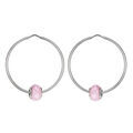 Bracelets sur Artemare : Cr&eacute;oles Charms cr&eacute;ation rose d&eacute;licatesse