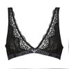 Triangles / Sans armatures Emporio Armani VICHY MESH LACE Noir