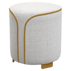 fermob POUF ROND MOUCHET&Eacute;
