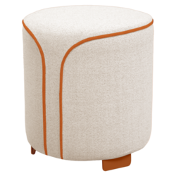 fermob POUF ROND MOUCHET&Eacute;