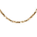Chaine sur Artemare : Cha&icirc;ne en argent dorure jaune torsade diamant&eacute; &eacute;paisseur 1.4mm longueur 42cm