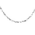 Chaine sur Artemare : Cha&icirc;ne en argent rhodi&eacute; torsade diamant&eacute; &eacute;paisseur 1.4mm longueur 45cm