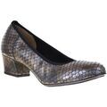 Chaussures escarpins Qootum 12040 Argent&eacute;