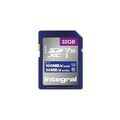 Carte s&eacute;cure digital INTEGRAL INSDH32G-100V30