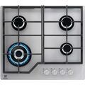Plaques de cuisson sur Saint-Egr&egrave;ve : Plaque verre gaz ELECTROLUX KGG64362S