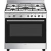 smeg-gamme-elite Piano de cuisson dessus gaz SMEG GAMME ELITE CX90GM