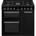 Cuisinières sur Saint-Egr&egrave;ve : Piano de cuisson dessus gaz SMEG CX93GMBL