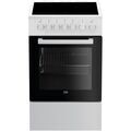 Cuisinières sur Saint-Egr&egrave;ve : Cuisini&egrave;re dessus vitroc&eacute;ramique BEKO FSS 57100 GW