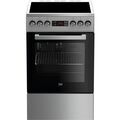 Cuisinières sur Saint-Egr&egrave;ve : Cuisini&egrave;re dessus vitroc&eacute;ramique BEKO FSE57300GX