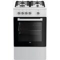 Cuisinières sur Saint-Egr&egrave;ve : Cuisini&egrave;re dessus gaz BEKO FSG52000DWC