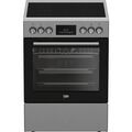 Cuisinières sur Saint-Egr&egrave;ve : Cuisini&egrave;re dessus vitroc&eacute;ramique BEKO FBE67310GX