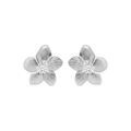 Boucles d'oreille sur Artemare : Boucles d'oreille tige en acier fleur 30mm