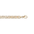 Chaine sur Artemare : Cha&icirc;ne en vermeil maille marine 6,5mm - 50cm
