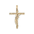 Pendentifs sur Artemare : Pendentif en vermeil croix rock - longueur 45mm