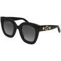 Lunettes de soleil Gucci GG0208S Lunettes de soleil, Noir/Gris, 49 mm Grenoble