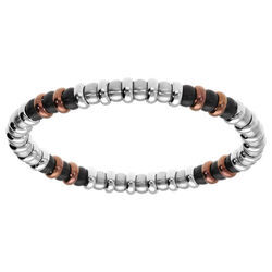 Bracelet en acier extensible et PVD