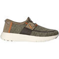 Derbies HEYDUDE BASKETS SIROCCO DUAL TEJIDO KNIT KAKI