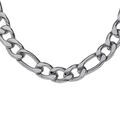 Chaine sur Artemare : Collier en acier satin&eacute; 1+3 11mm - 60cm