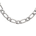 Chaine sur Artemare : Cha&icirc;ne en acier satin&eacute; 1+1 5mm - 55cm