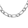 Collier en acier satin&eacute; 1+1 6mm - 55cm Artemare
