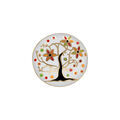 Bague Stella Mia en acier dor&eacute; motif r&eacute;sine arbre de vie Artemare