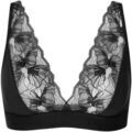 Triangles / Sans armatures Lisca Soutien-gorge sans armatures Sympathy Noir