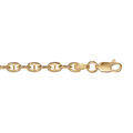 Chaine sur Artemare : Bracelet en vermeil maille marine - 18cm