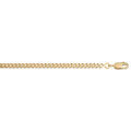 Cha&icirc;ne en vermeil maille gourmette 2.7mm - 55cm