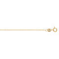 Cha&icirc;ne en vermeil maille for&ccedil;at 1.5mm - 45cm Artemare