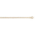 Chaine sur Artemare : Cha&icirc;ne en vermeil maille for&ccedil;at 2.5mm - 50cm