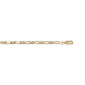 Cha&icirc;ne en vermeil 1+1 3mm - 45cm