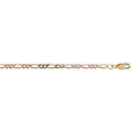 Cha&icirc;ne en vermeil 1+2 3mm - 50cm Artemare