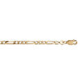 Chaine sur Artemare : Cha&icirc;ne en vermeil 1+3 3mm - 50cm