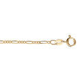 Chaine sur Artemare : Cha&icirc;ne en vermeil 1+5 en 1,80 mm - 45cm