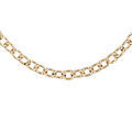 Chaine sur Artemare : Cha&icirc;ne en vermeil maille for&ccedil;at - 45cm r&eacute;glable