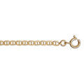 Chaine sur Artemare : Bracelet en vermeil maille marine 3mm - 18cm