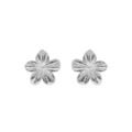Boucles d'oreille sur Artemare : Boucles d'oreille tige en acier fleur de 15mm