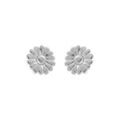 Boucles d'oreille sur Artemare : Boucles d'oreille tige acier fleur de 16mm