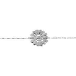 Bracelet en acier fleur 16mm - 16+3cm