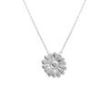 Collier en acier fleur 16mm - 40+4cm