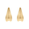 Boucles d'oreille sur Artemare : Boucles d'oreille tige en plaqu&eacute; or -12 mm