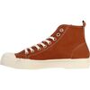 Baskets montantes Bensimon Tennis Montante &agrave; Lacets Stella Marron