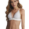 Triangles / Sans armatures Selmark Soutien-gorge triangle sans armatures Gabrielle Mariage Blanc