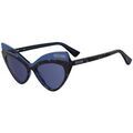 Lunettes de soleil Moschino MOS080 / S Lunettes de soleil, Havana/Bleu, 54 mm Grenoble
