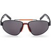 Lunettes de soleil Dsquared DQ0366 Occhiali da sole, Noir/Fum&eacute;e, 60 mm Noir